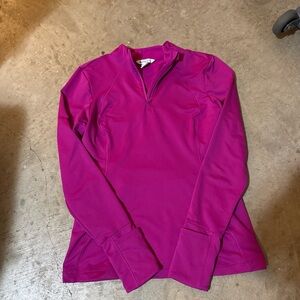 Athleta Fuchsia Long Sleeve Top